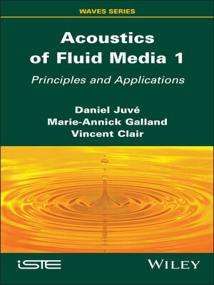 cover image of Acoustics of Fluid Media 1